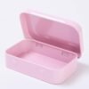 CHSZCHOMER Pink Small Metal Tins with Lids –20 PCS Pink Versatile Tin Containers for Storage and Organization – Perfect Small Tin Box and Zyn Holder Nail Box DIY Gift Packaging Golden Iron  Mint Case