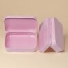 CHSZCHOMER Pink Small Metal Tins with Lids –20 PCS Pink Versatile Tin Containers for Storage and Organization – Perfect Small Tin Box and Zyn Holder Nail Box DIY Gift Packaging Golden Iron  Mint Case