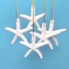 Mini Resin Starfish-Realistic Ocean-Themed Decor for DIY Crafts,Beach Wedding Decorations,Home Wall Accents,and Coastal-Themed Arrangements.mini Starfish for Crafts (44, White)