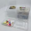 This multifunctional plastic storage box set includes 19 and 28 boxes of different sizes, designed to provide you with a flexible storage solution. Whether it's organizing small items, beads, handmade