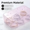 CHSZCHOMER 12 Pack Pink Small Containers with Lids 3.35x2.17x0.98 in, Mini Plastic Storage Box for DIY Bead Organizer, Craft Accessory Case