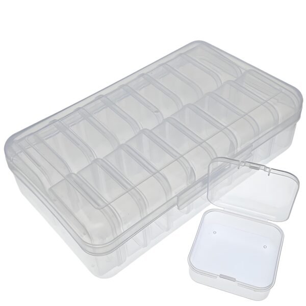 Multifunctional Plastic Storage Box Set -28 Pack&38 Pack | Transparent Visible | Durable Stacking | Perfect Home Organizing Solution