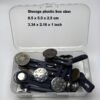 12 Pcs Quality Button Extenders for Jeans - Easy to Use Pants Waist Adjuster waist button extender- Adds 1 to 1.8 Inch Extra Space for Comfort ,Comes with Box