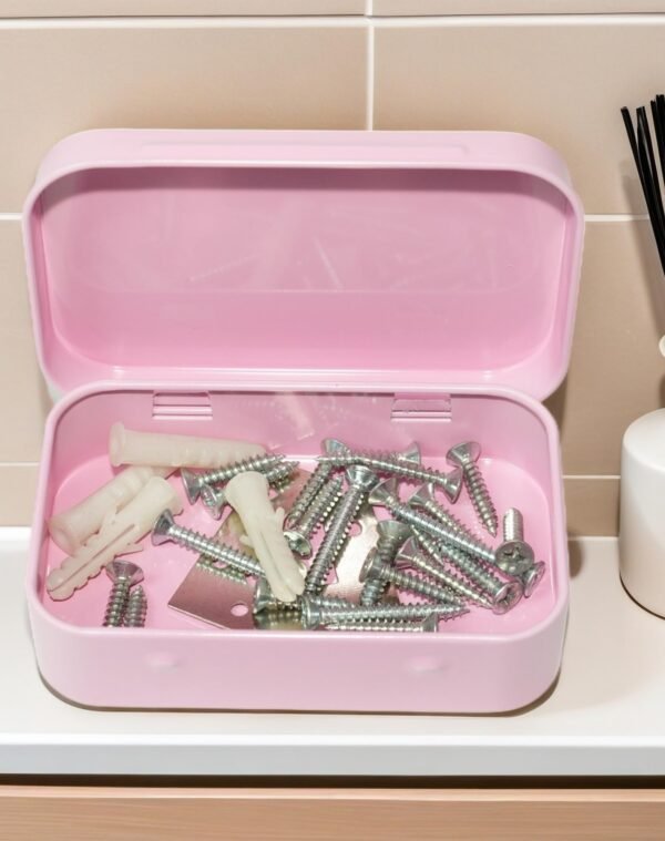 CHSZCHOMER Pink Small Metal Tins with Lids –20 PCS Pink Versatile Tin Containers for Storage and Organization – Perfect Small Tin Box and Zyn Holder Nail Box DIY Gift Packaging Golden Iron  Mint Case
