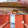 6 Pcs Set Of Magnetic Clothing Clips Clothing Magnets - Sewing Clips, Safety Pins, Fabric Magnets, Pins, Curtain Magnetic Buckles, Leg Fixing Buckles, Anti-Exposure Buckles, Skirt Decorative Buckles