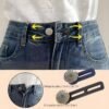 12 Pcs Quality Button Extenders for Jeans - Easy to Use Pants Waist Adjuster waist button extender- Adds 1 to 1.8 Inch Extra Space for Comfort ,Comes with Box