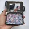 Small Metal Tin Cans With Lids-12 Pcs Tin Box With Clear Lid,Bead Organizer,Small Containers,Metal Jars With Lids,Sewing Organizer,Zeiss Lens Wipes Box,Boxes Clear Gift Box