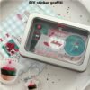 8 Pack Tin Container Box with Clear Window Lid - Compact,Versatile,Metal Storage Boxes for Everyday Use Small Tins Bead box,DIY tin Gift Packaging (Silvery, 8 Pcs 3.94 x 2.76 x 0.8 In)