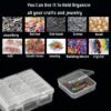 Multifunctional Plastic Storage Box Set -28 Pack&38 Pack | Transparent Visible | Durable Stacking | Perfect Home Organizing Solution