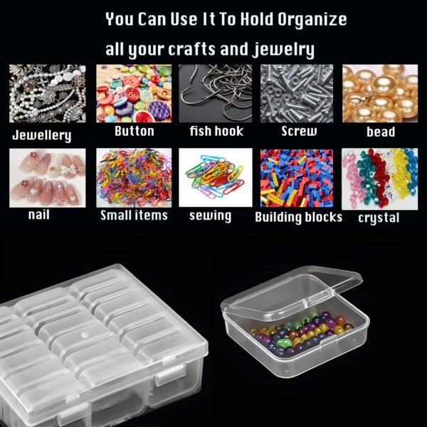 Multifunctional Plastic Storage Box Set -28 Pack&38 Pack | Transparent Visible | Durable Stacking | Perfect Home Organizing Solution