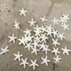 44 Pcs Of Artificial Resin Starfish Plastic Starfish Fake Starfish (Warm White)