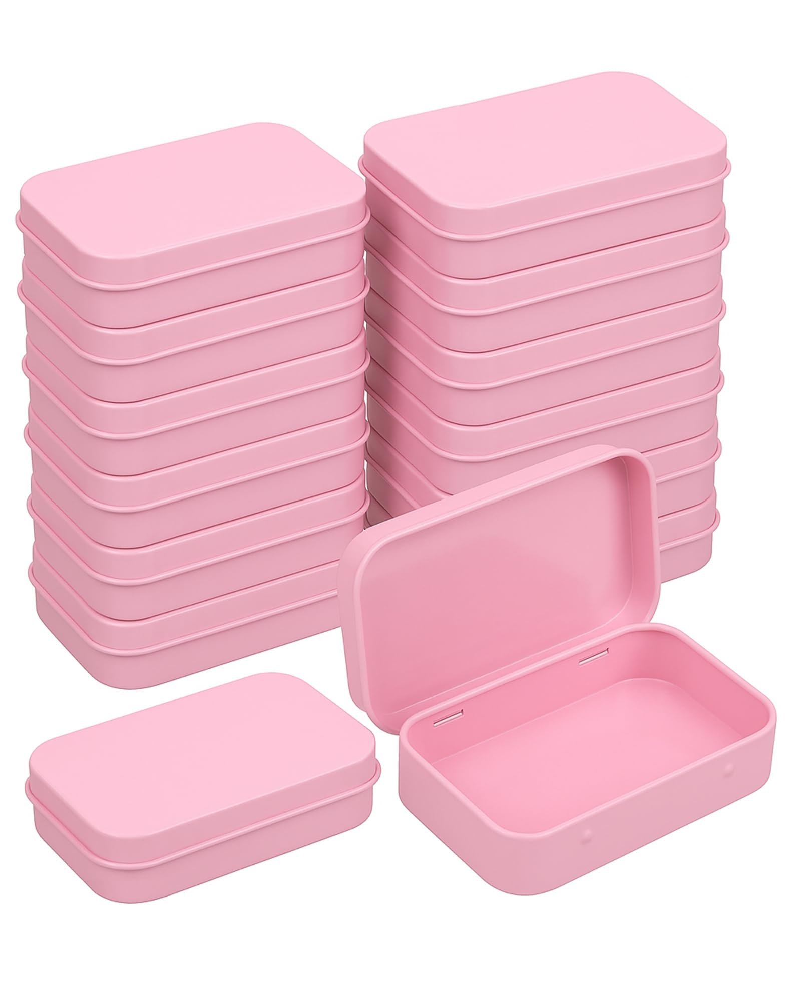 Small Metal Tins with Lids for Storage, DIY Kits, and Gift Packaging