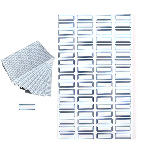 Small Label Stickers for Organizing Drawers, Jars, Products, and Parts